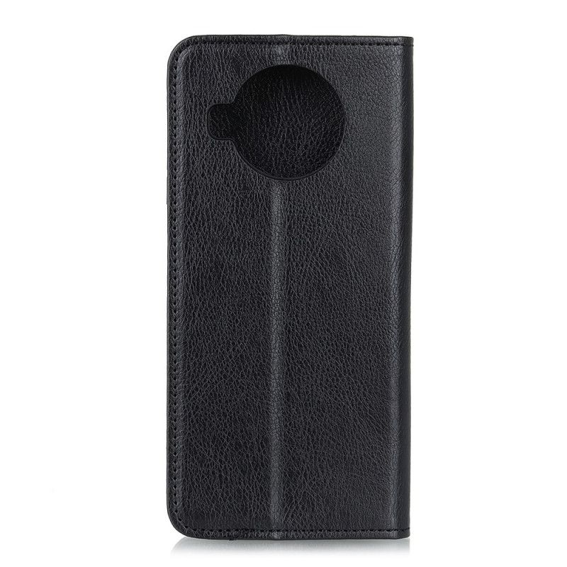 Flip Cover Xiaomi Mi 10t Lite 5g / Redmi Note 9 Pro 5g Cuir Litchi