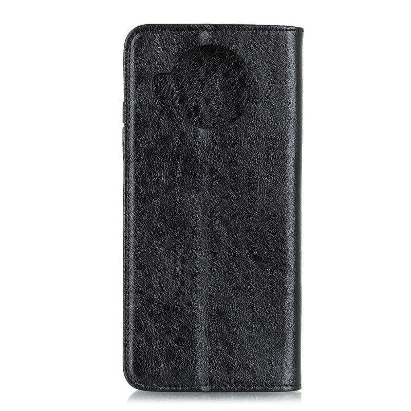 Flip Cover Xiaomi Mi 10t Lite / Redmi Note 9 Pro 5g Cuir Fendu Texturé