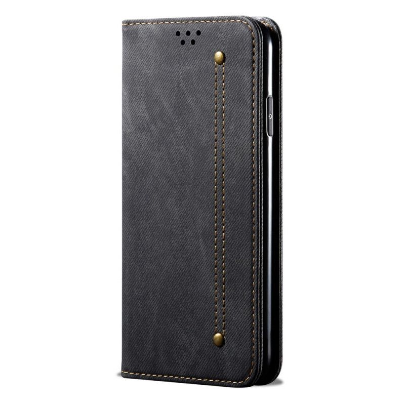 Flip Cover Xiaomi Mi 11 Tissu Jeans