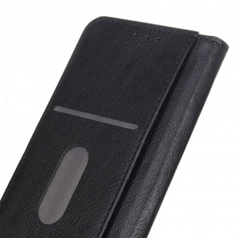 Flip Cover Xiaomi Mi 11 Ultra Cuir Litchi Fendu Texture