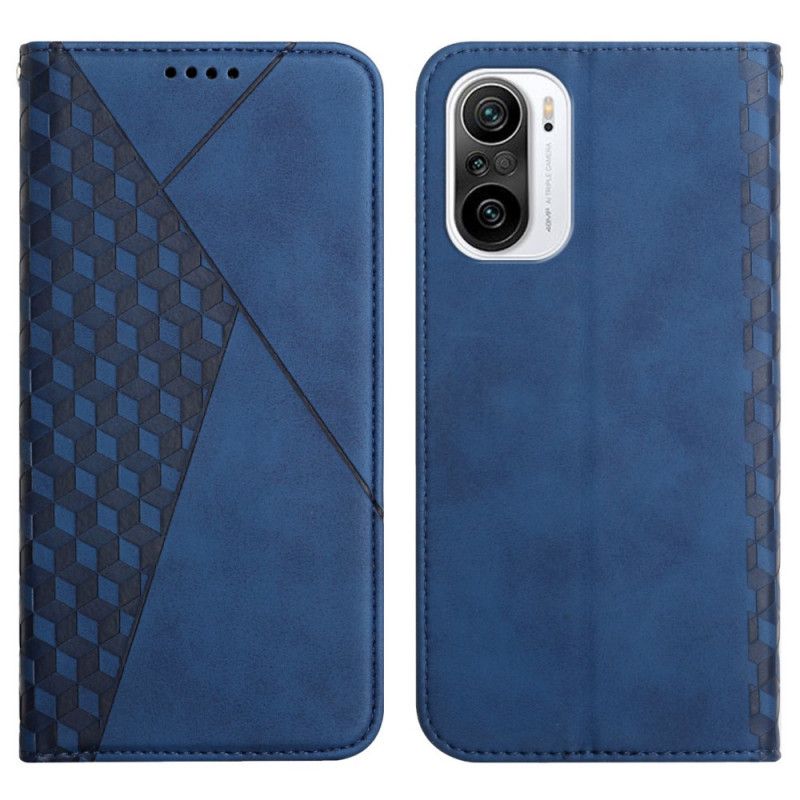 Flip Cover Xiaomi Mi 11i 5G / Poco F3 Effet Cuir Géo