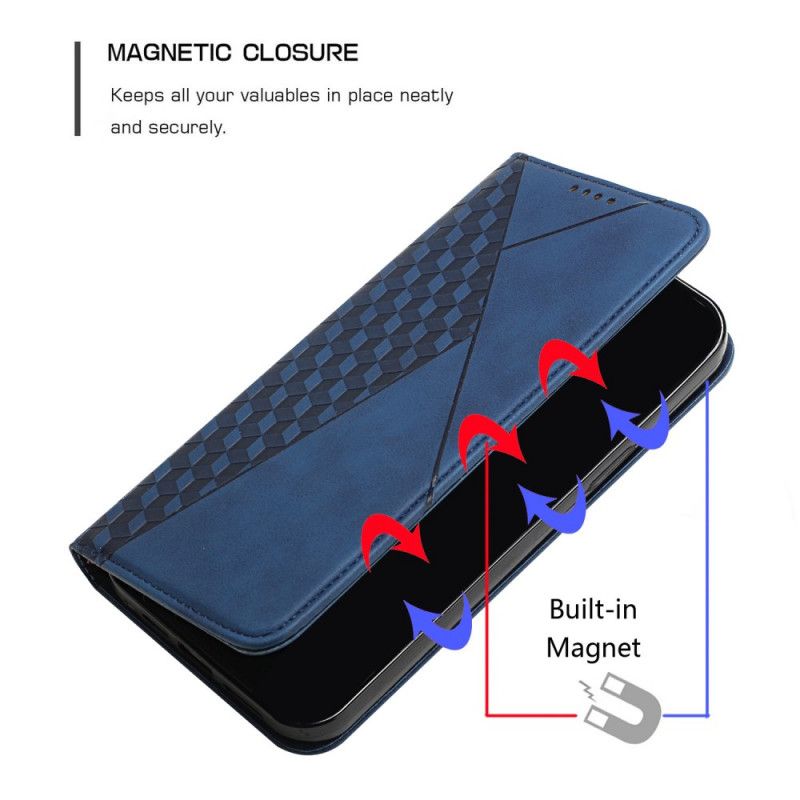 Flip Cover Xiaomi Mi 11i 5G / Poco F3 Effet Cuir Géo