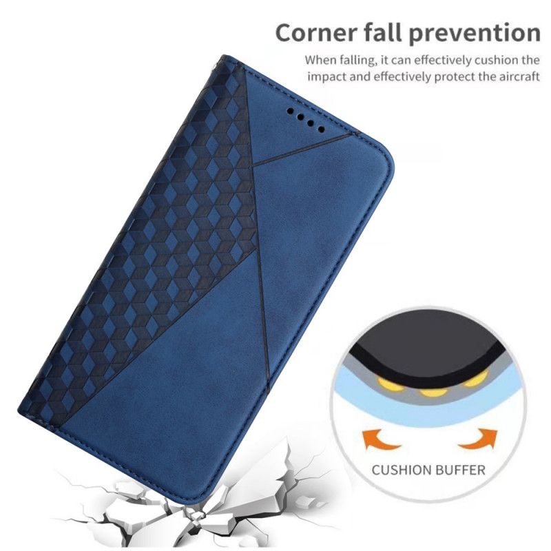Flip Cover Xiaomi Mi 11i 5G / Poco F3 Effet Cuir Géo