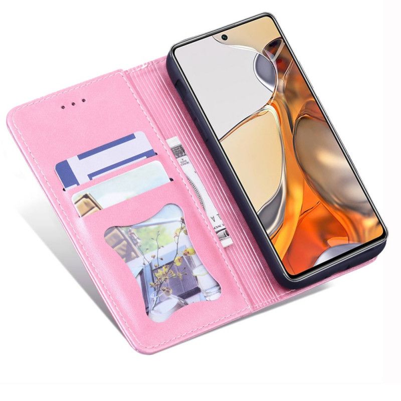 Flip Cover Xiaomi Mi 11T / 11T Pro Effet Cuir Business Bi-texture