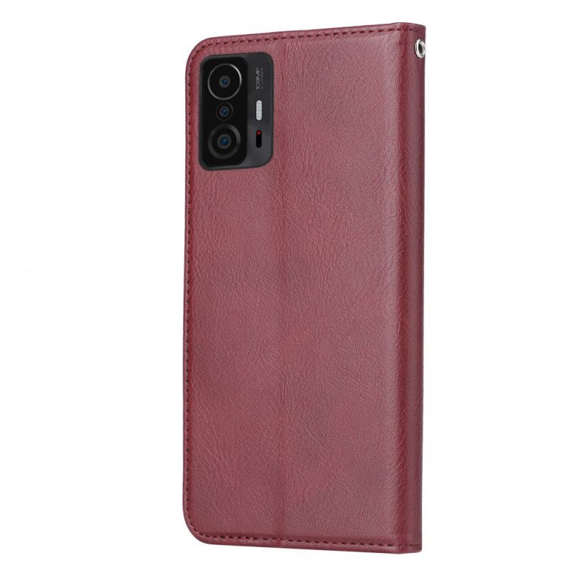 Flip Cover Xiaomi Mi 11T / 11T Pro Simili Cuir Porte-cartes