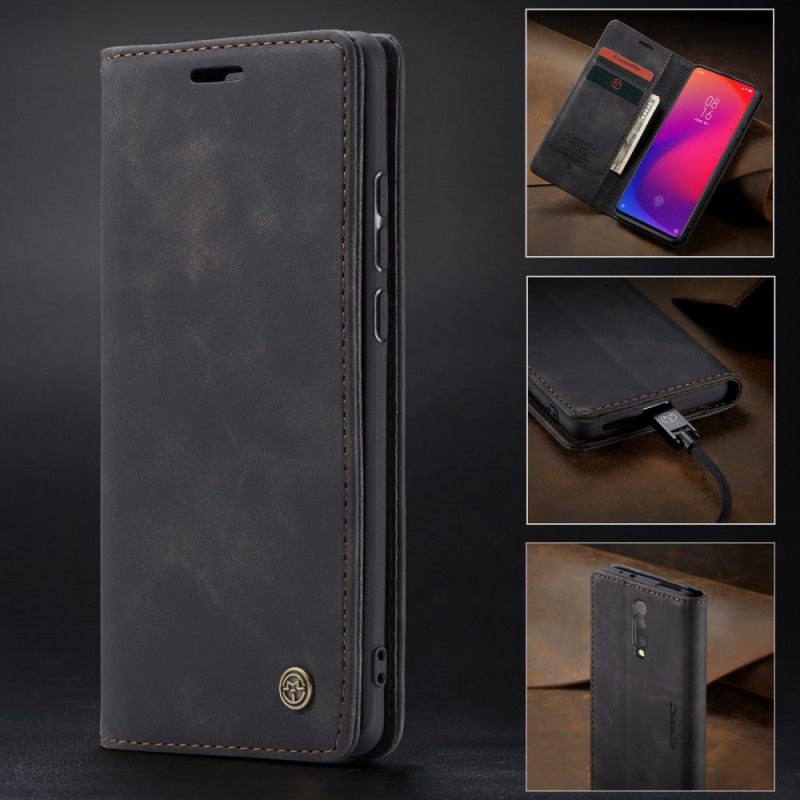 Flip Cover Xiaomi Mi 9t / Mi 9t Pro Caseme Simili Cuir