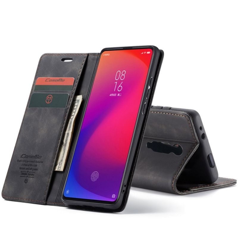 Flip Cover Xiaomi Mi 9t / Mi 9t Pro Caseme Simili Cuir