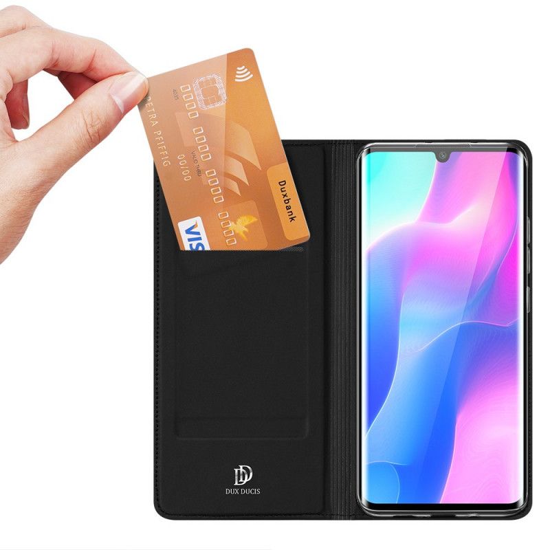 Flip Cover Xiaomi Mi Note 10 Lite Skin Pro Dux Ducis