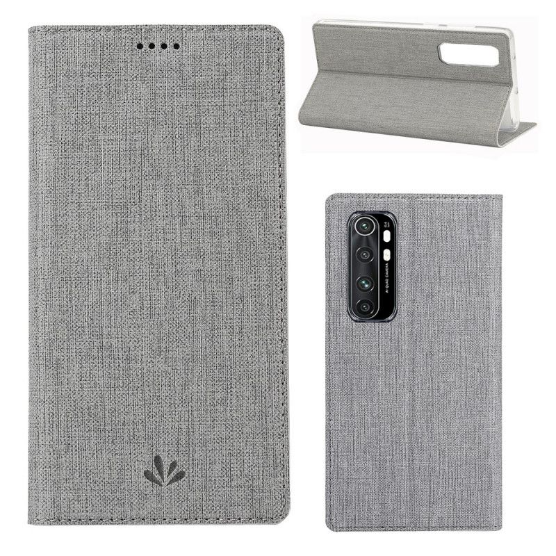 Flip Cover Xiaomi Mi Note 10 Lite Texturée Vili Dmx