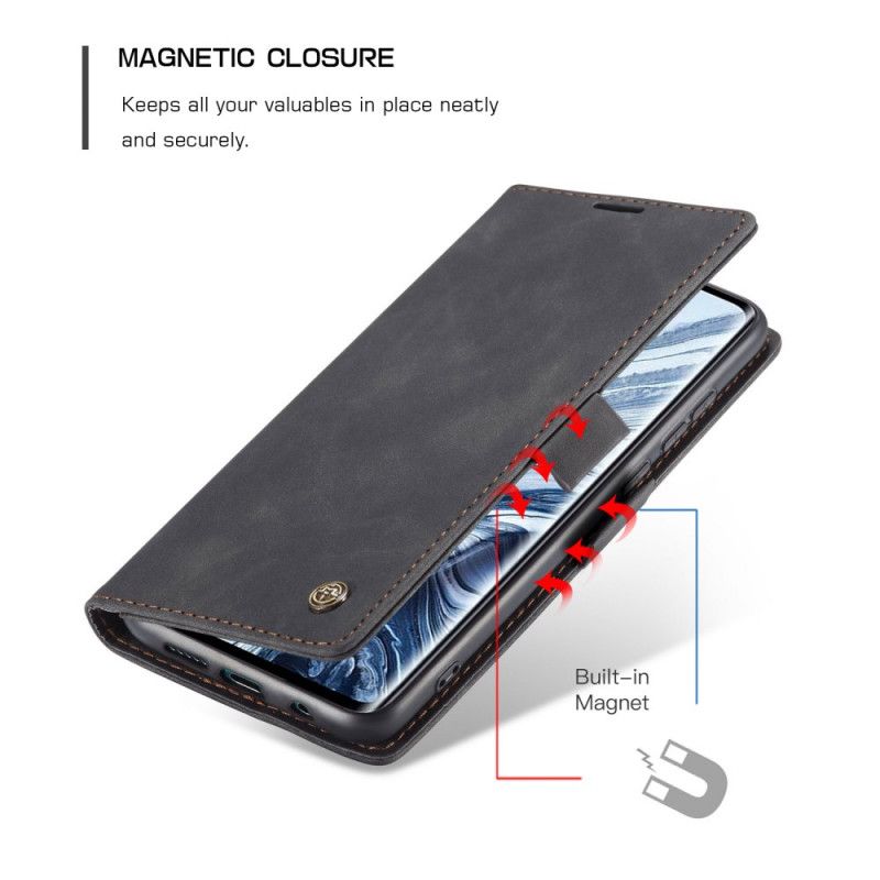 Flip Cover Xiaomi Mi Note 10 / Note 10 Pro Caseme Simili Cuir