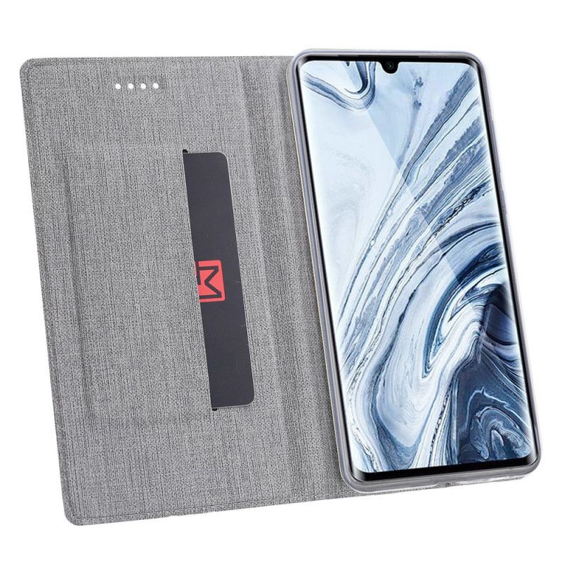 Flip Cover Xiaomi Mi Note 10 / Note 10 Pro Texturée