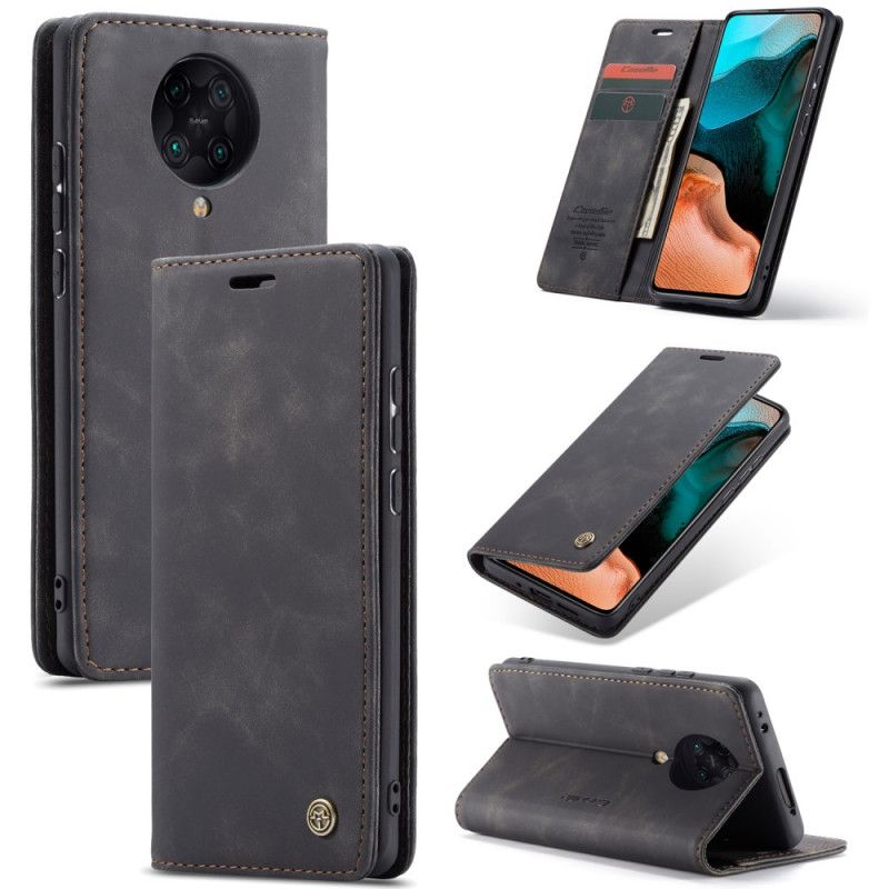 Flip Cover Xiaomi Poco F2 Pro Caseme Simili Cuir