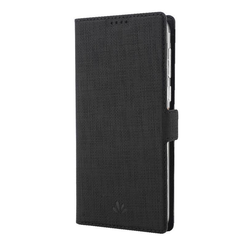 Flip Cover Xiaomi Poco F2 Pro Texturée Vili Dmx