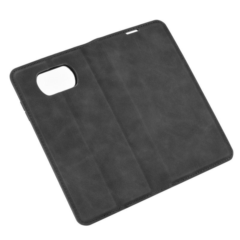 Flip Cover Xiaomi Poco X3 Effet Cuir Douceur