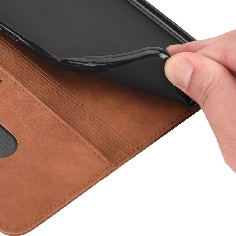 Flip Cover Xiaomi Redmi 10 Effet Cuir Business Bicolore