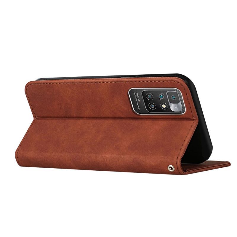 Flip Cover Xiaomi Redmi 10 Style Cuir S-design