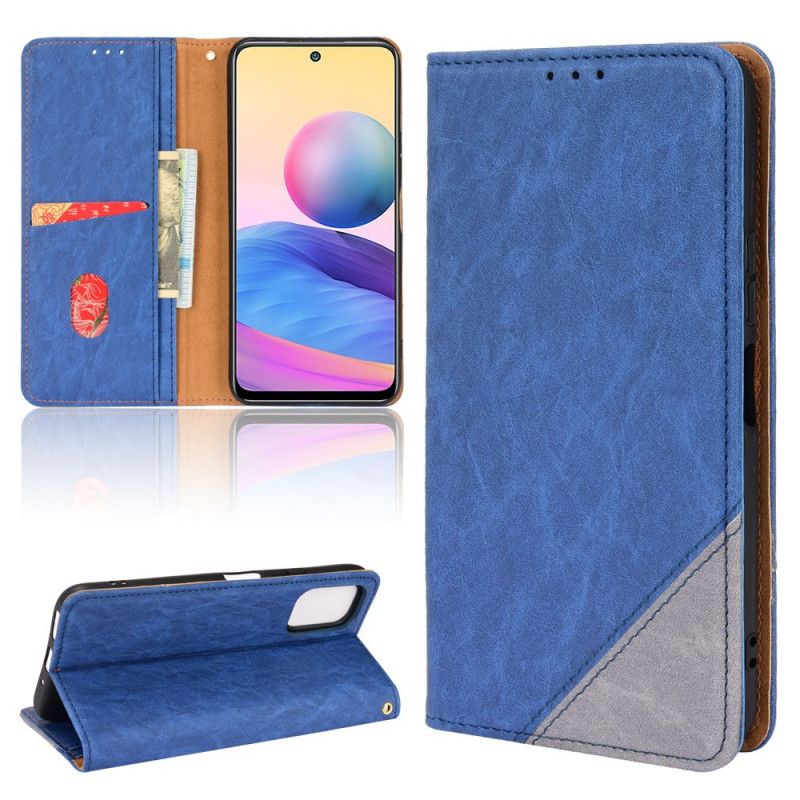 Flip Cover Xiaomi Redmi 10 Triangle Coloré