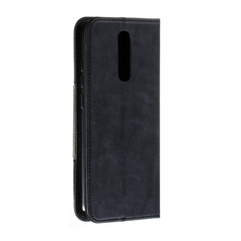 Flip Cover Xiaomi Redmi 8 Style Cuir Vague