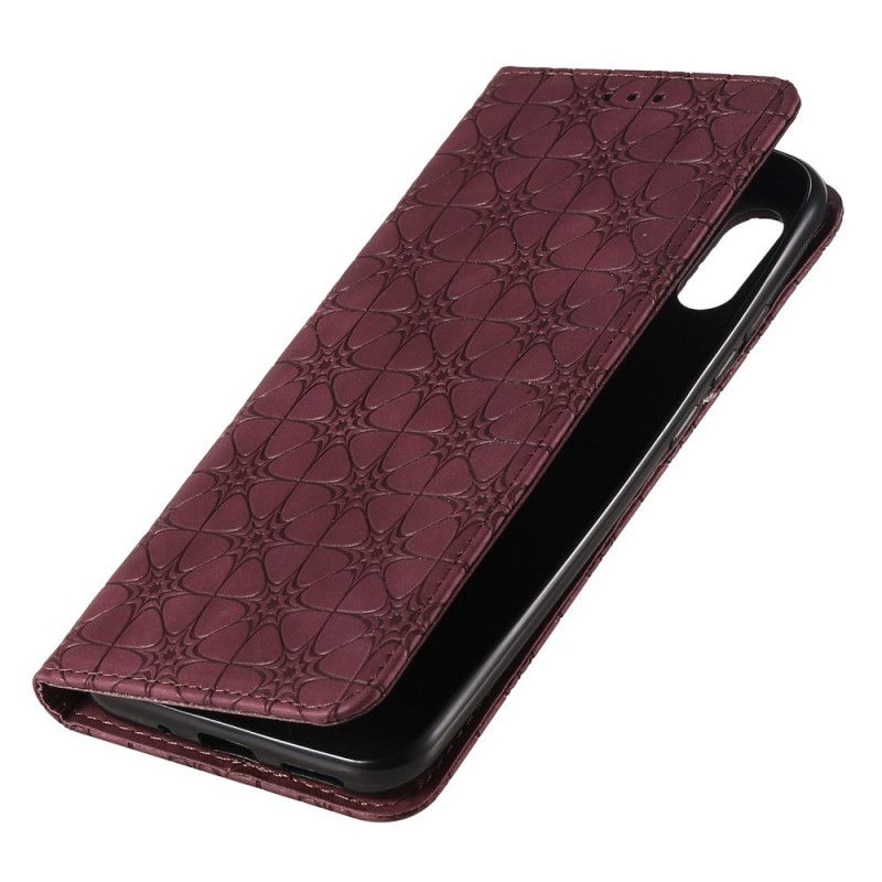 Flip Cover Xiaomi Redmi 9a Fleurs Baroques