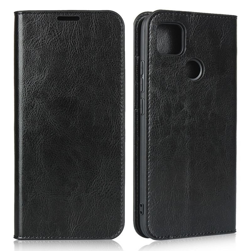 Flip Cover Xiaomi Redmi 9c Cuir Véritable