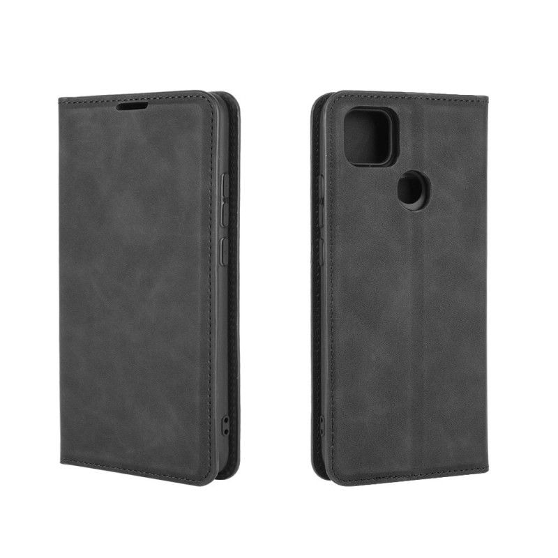 Flip Cover Xiaomi Redmi 9c Effet Cuir Business Style