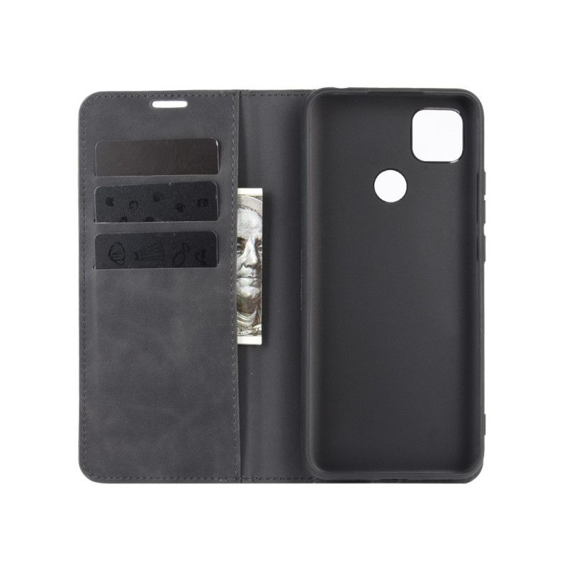 Flip Cover Xiaomi Redmi 9c Effet Cuir Business Style