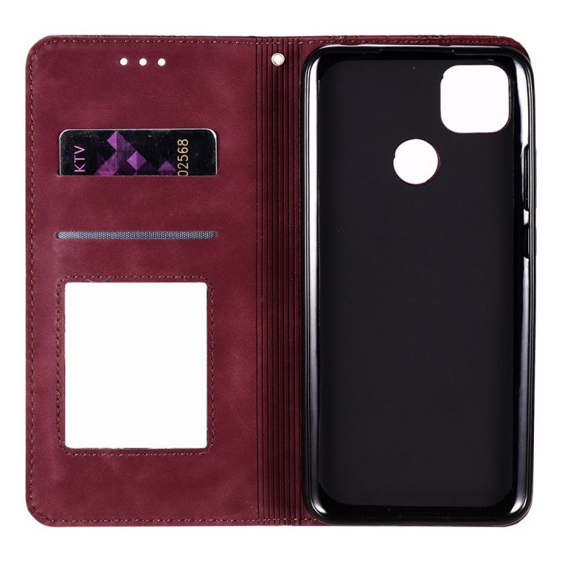 Flip Cover Xiaomi Redmi 9c Fleurs Baroques