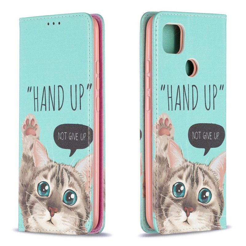 Flip Cover Xiaomi Redmi 9c Hand Up