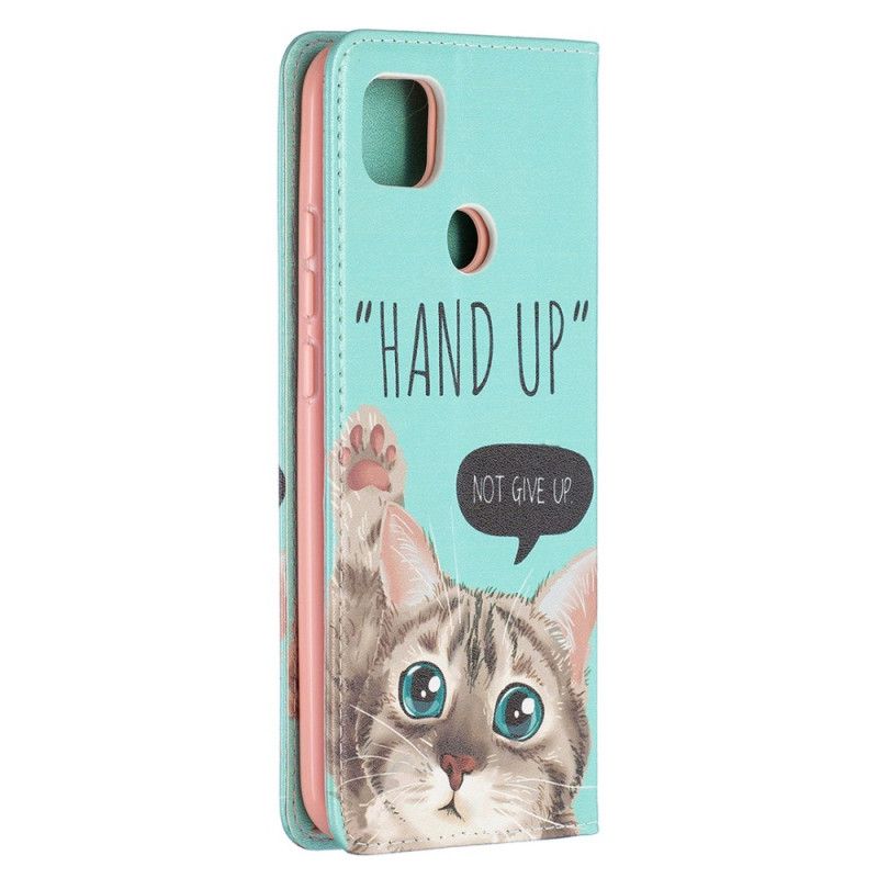 Flip Cover Xiaomi Redmi 9c Hand Up