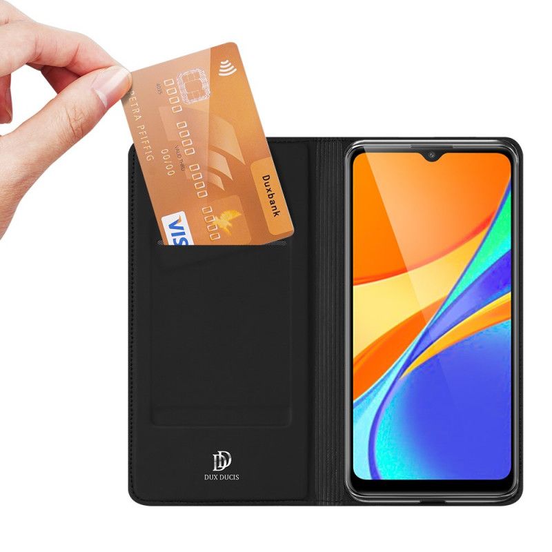 Flip Cover Xiaomi Redmi 9c Skin Pro Series Dux Ducis