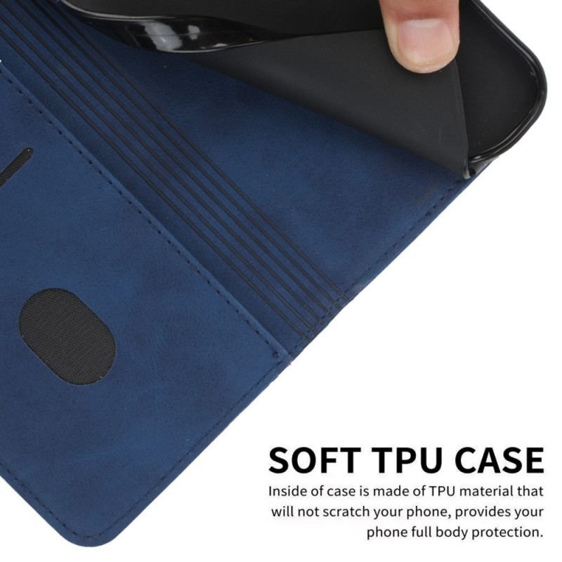 Flip Cover Xiaomi Redmi A1 Skin-Touch style Cubique