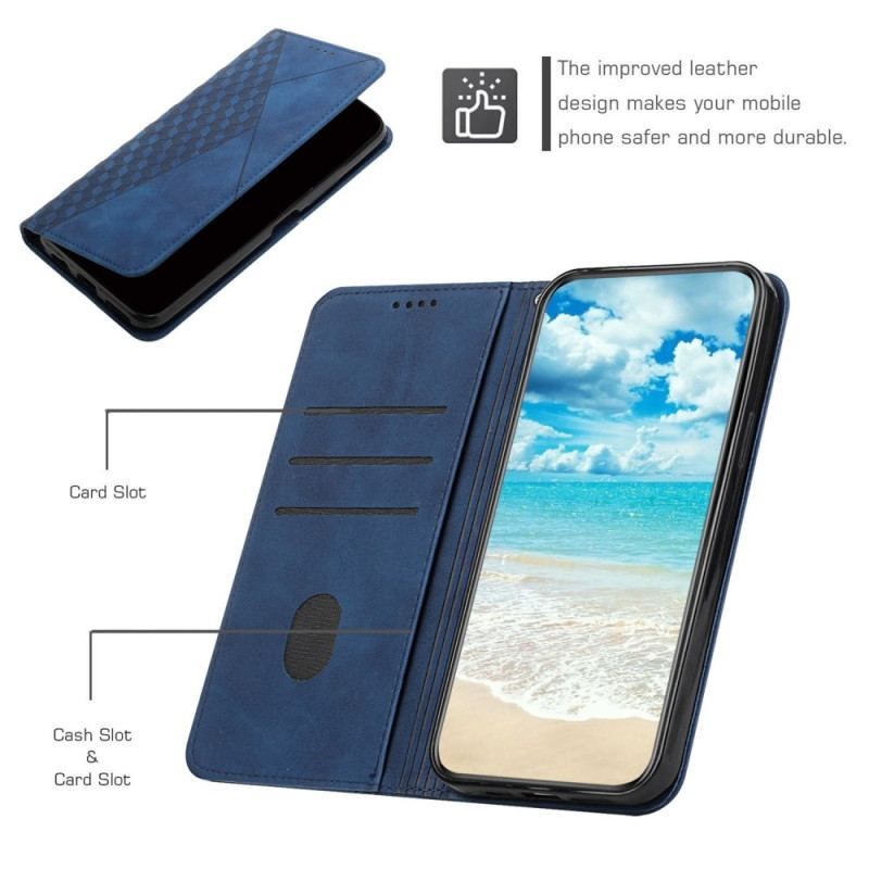 Flip Cover Xiaomi Redmi A1 Skin-Touch style Cubique