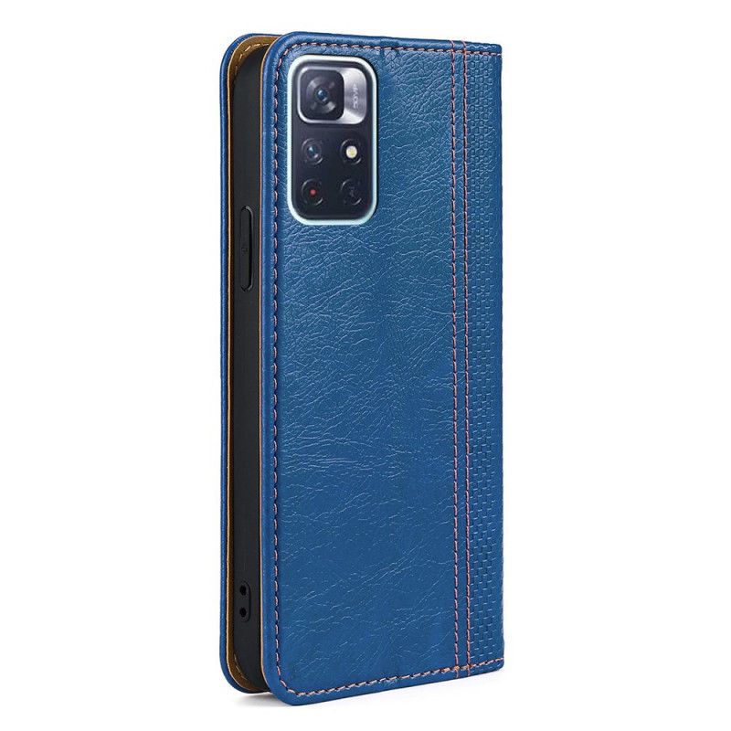 Flip Cover Xiaomi Redmi Note 11 / Poco M4 Pro 5G Style Cuir Vintage