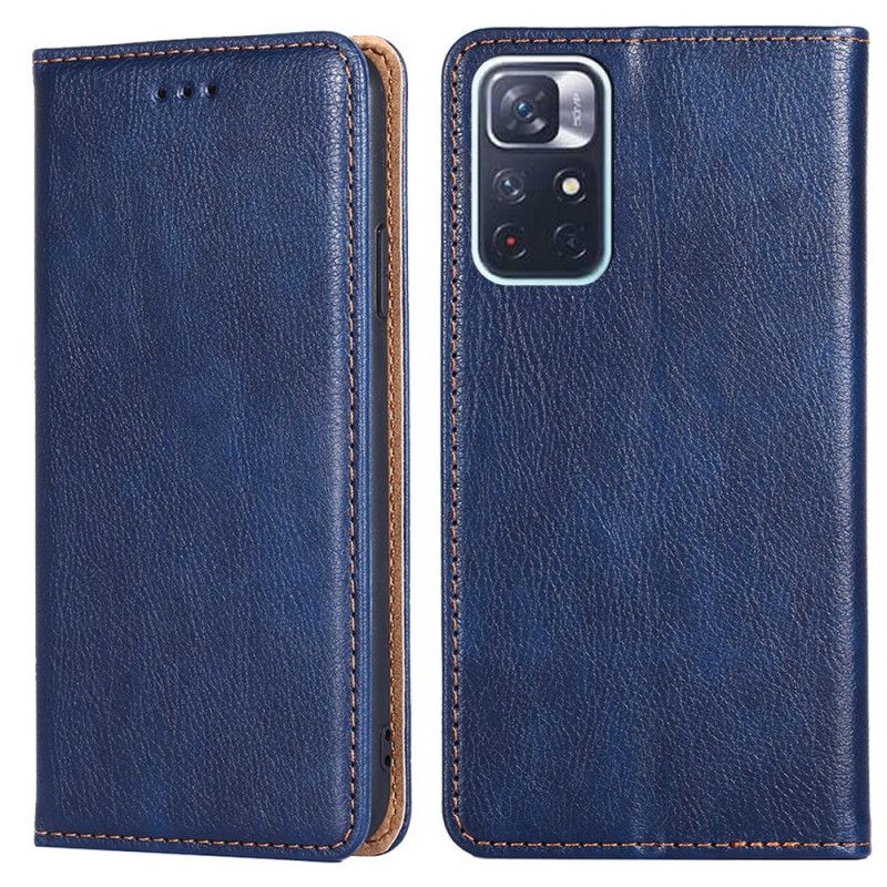 Flip Cover Xiaomi Redmi Note 11 / Poco M4 Pro 5G Style Cuir Vintage