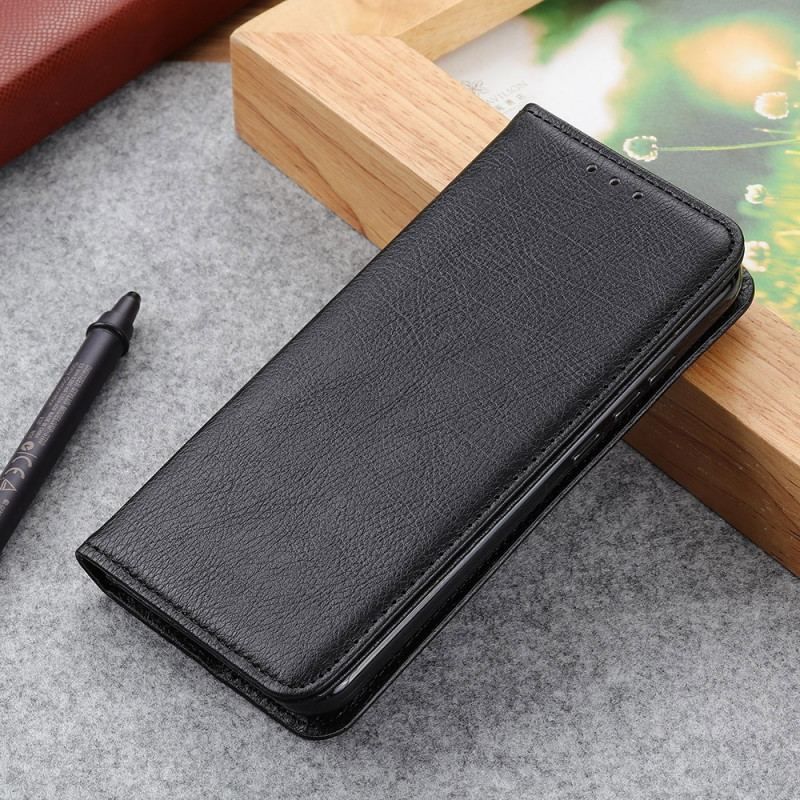 Flip Cover Xiaomi Redmi Note 11 Pro / Note 11 Pro 5G Cuir Fendu Litchi