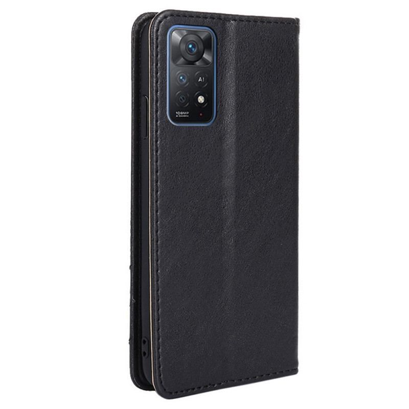 Flip Cover Xiaomi Redmi Note 11 Pro / Note 11 Pro 5G Style Cuir Rivet