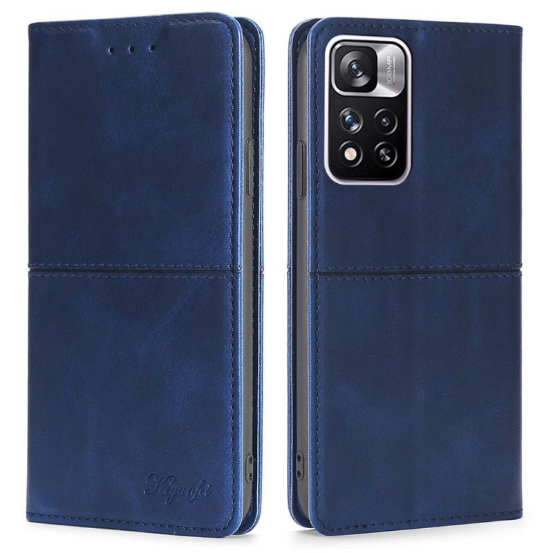 Flip Cover Xiaomi Redmi Note 11 Pro / Note 11 Pro Plus Style Cuir Couture