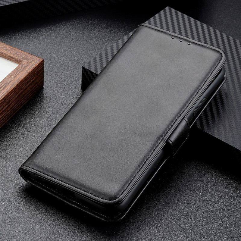 Flip Cover Xiaomi Redmi Note 12 4G Cuir Fendu Élégance