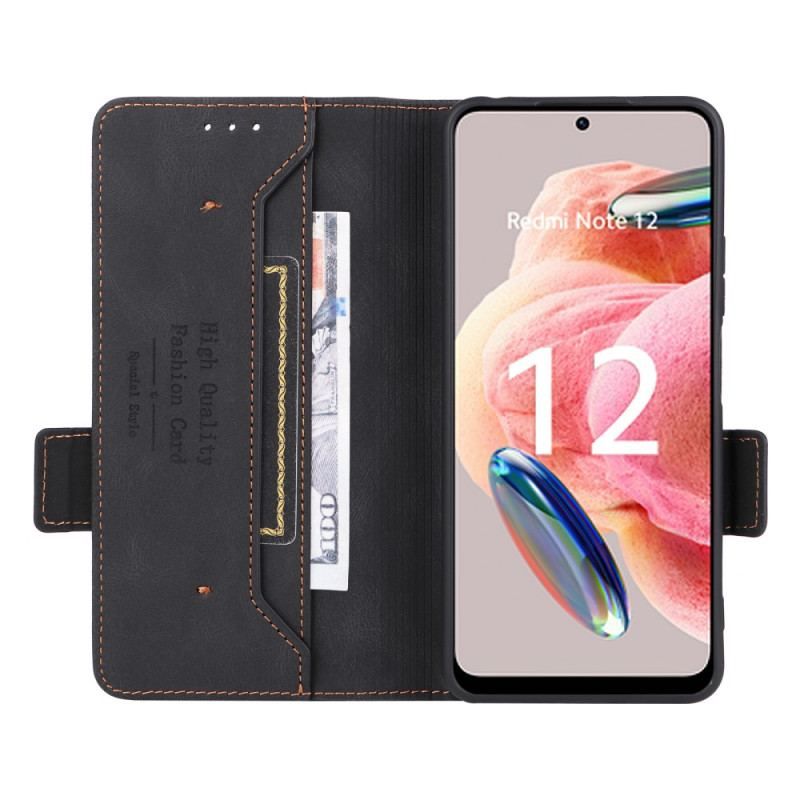 Flip Cover Xiaomi Redmi Note 12 4G Vintage Classique