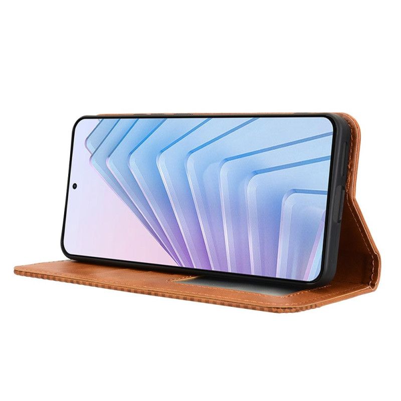 Flip Cover Xiaomi Redmi Note 14 4G Frise Vintage