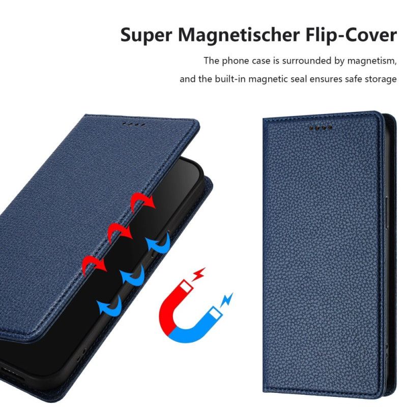 Flip Cover Xiaomi Redmi Note 14 5G Effet Cuir Blocage RFID
