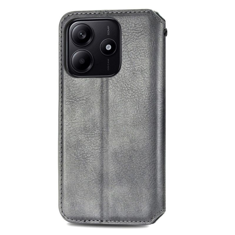 Flip Cover Xiaomi Redmi Note 14 5G Effet Cuir Vintage