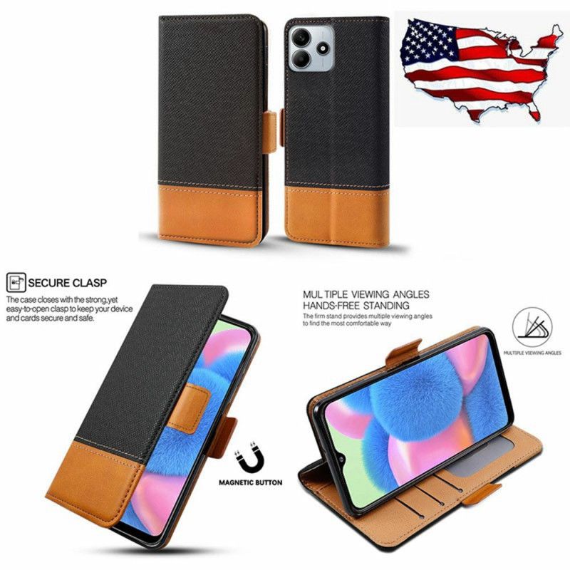 Flip Cover Xiaomi Redmi Note 14 5G Fermoir Magnétique
