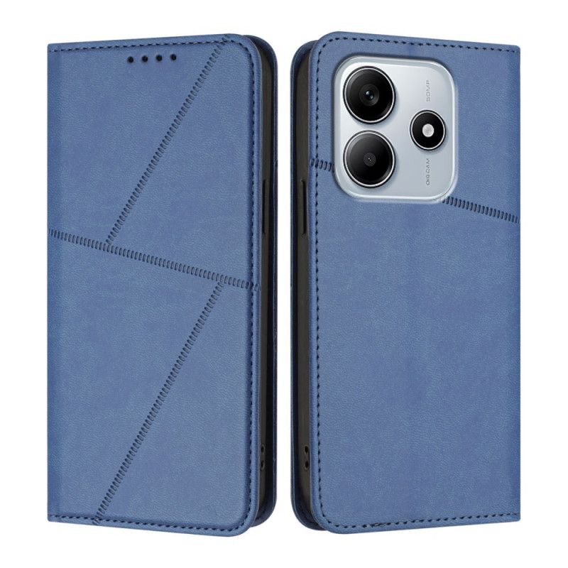 Flip Cover Xiaomi Redmi Note 14 5G / Poco M7 Pro 5G Lignes