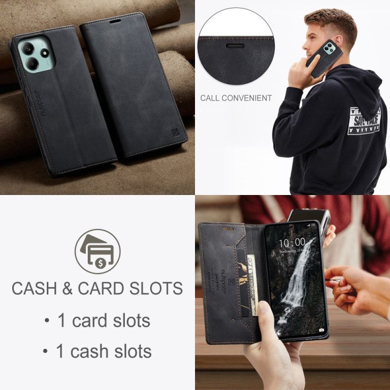 Flip Cover Xiaomi Redmi Note 14 5G Tissu Jeans