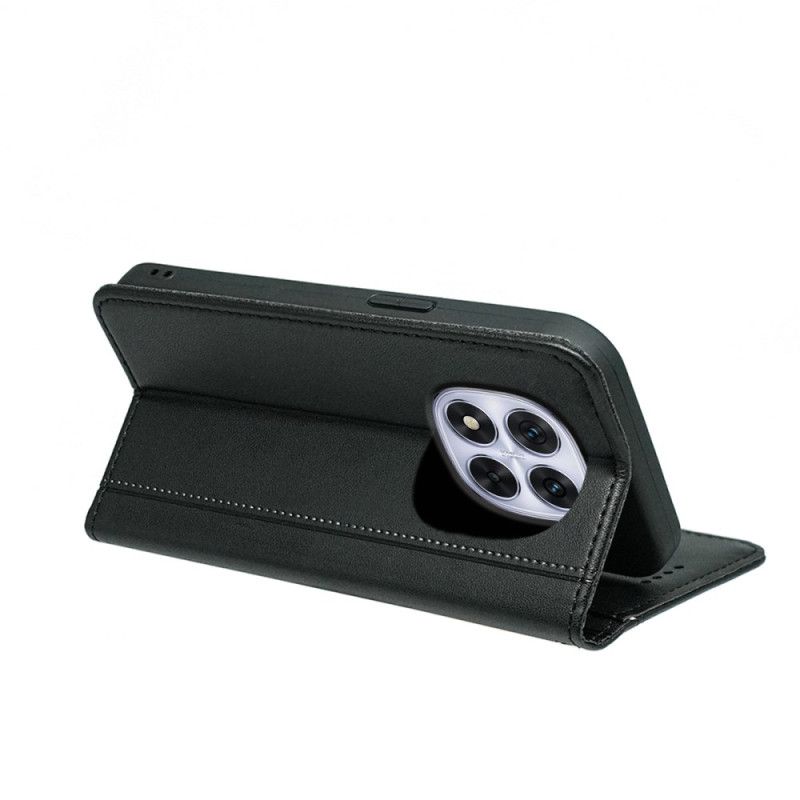 Flip Cover Xiaomi Redmi Note 14 Pro 4G Couture et Lanière