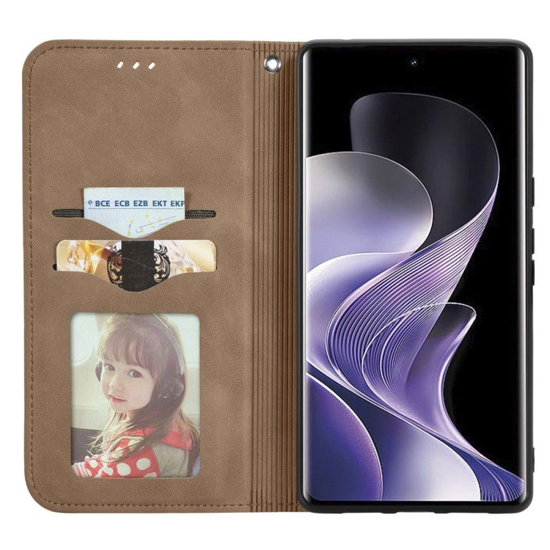 Flip Cover Xiaomi Redmi Note 14 Pro Plus 5G Effet Cuir