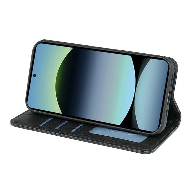 Flip Cover Xiaomi Redmi Note 14S Motif Quadrillé à Lanière