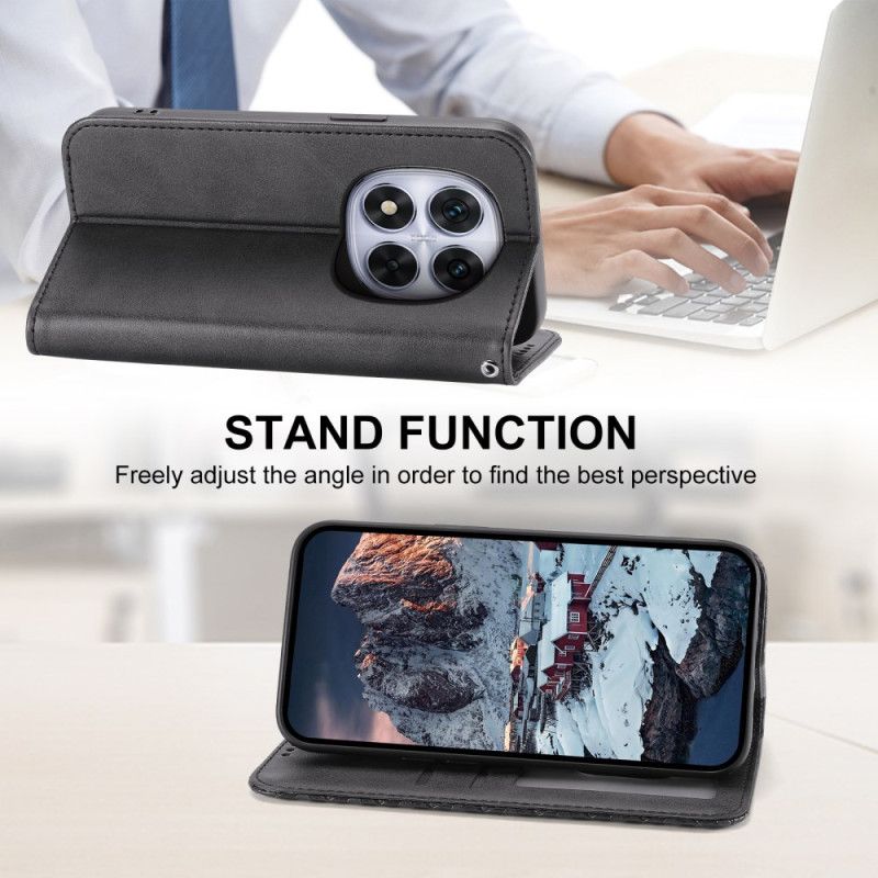 Flip Cover Xiaomi Redmi Note 15 Pro 5G Impression Losanges à Lanière