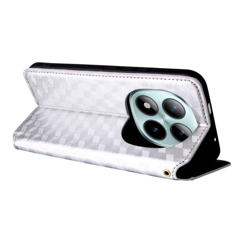 Flip Cover Xiaomi Redmi Note 15 Pro Plus 5G / Poco M8 Pro 5G Losanges Brillants